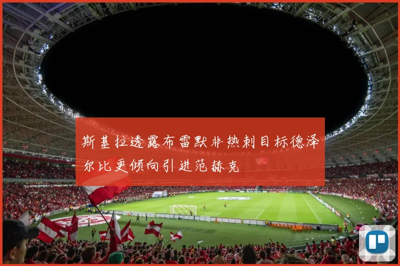 斯基拉透露布雷默非热刺目标德泽尔比更倾向引进范赫克